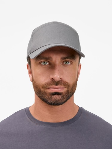 Бейсболка Settaro, серая фото 7