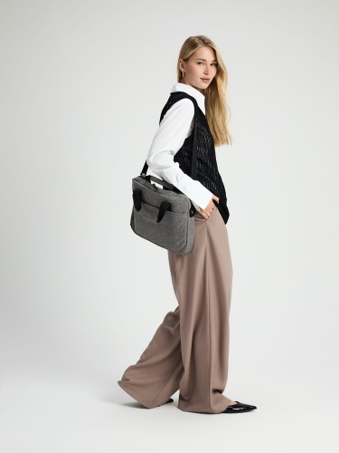 Сумка для ноутбука Delegate, серая фото 4