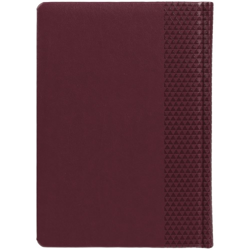 Ежедневник Prizma, недатированный, бордовый фото 4