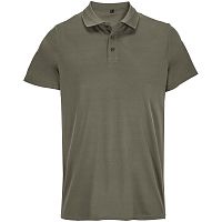 Рубашка поло унисекс Pitcher, темный хаки