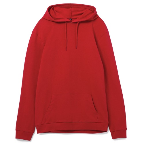 Толстовка с капюшоном унисекс Hoodie, красная фото 2