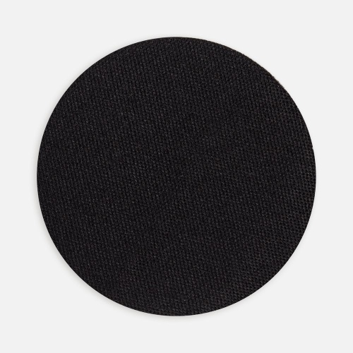 Наклейка тканевая Lunga Round, M, черная фото 2