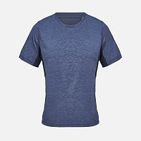 Футболка спортивная унисекс Storm, темно-синий меланж