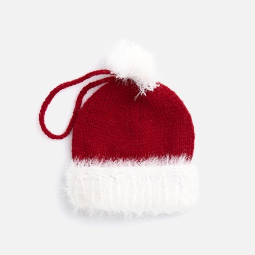 Подвеска на елку «Вьюжка», шапочка, красная Подвеска на елку «Вьюжка», шапочка, красная