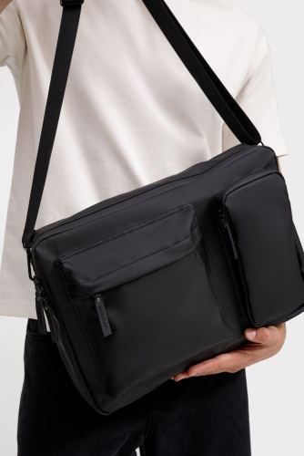 Сумка для ноутбука Traffic, черная фото 6
