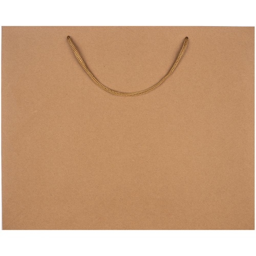 Пакет бумажный Plat L, крафт фото 2 Пакет бумажный Plat L, крафт фото 2