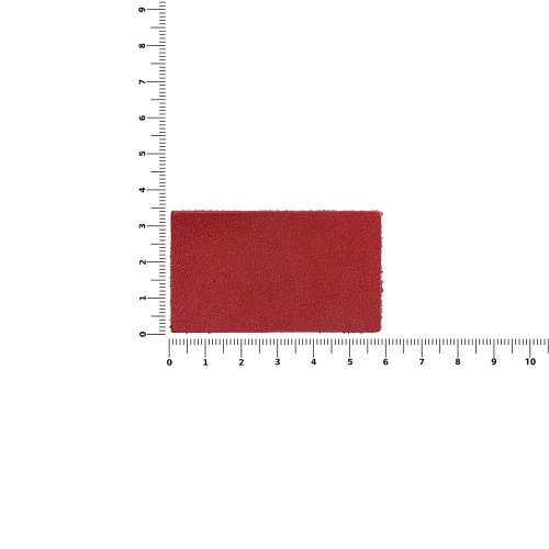 Лейбл кожаный Pasek, M, красный фото 3