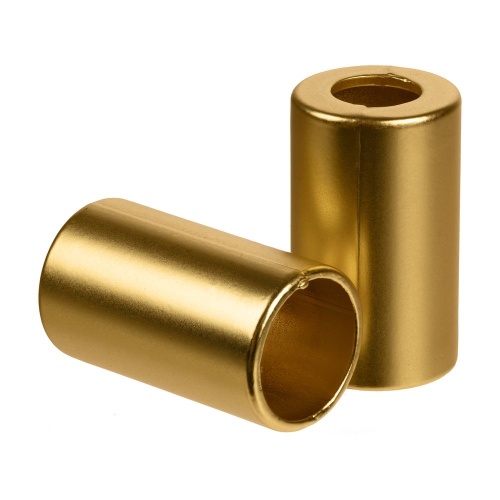 Пара наконечников для шнурка Tizzle, золотистый фото 2