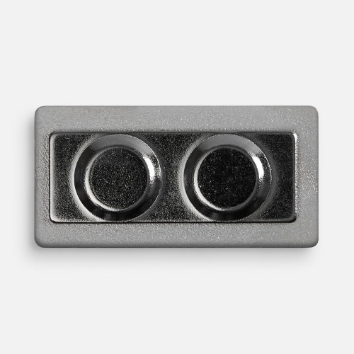 Значок Magnet Matto, серебристый фото 3
