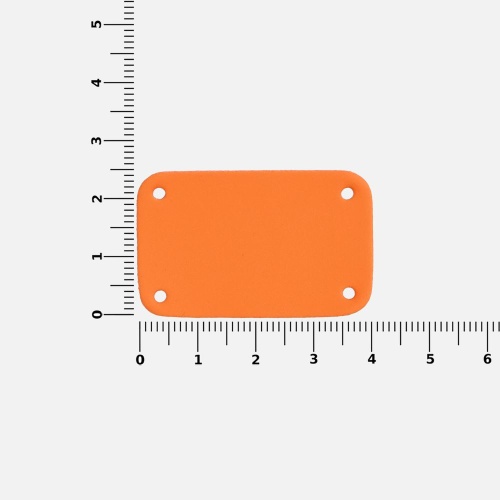 Лейбл Eta Soft Touch, S, оранжевый фото 3