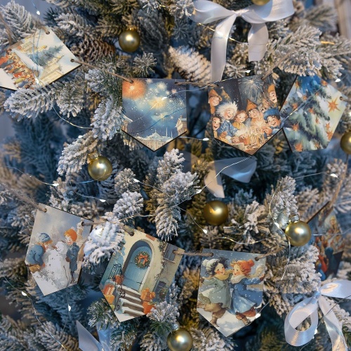 Деревянные флажки «Праздничные мотивы» фото 7