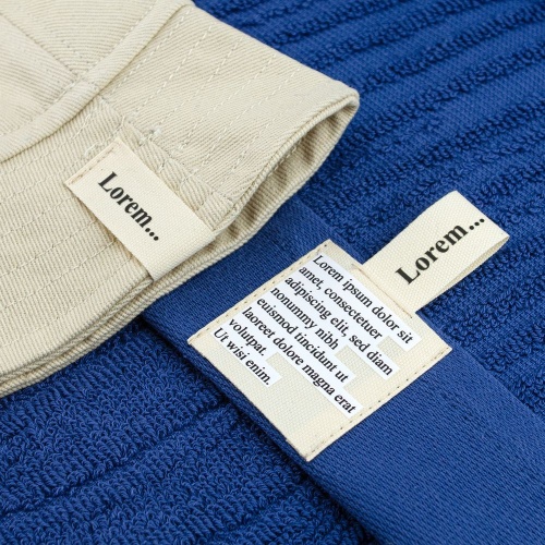 Лейбл хлопковый Doni, S, неокрашенный фото 12 Лейбл хлопковый Doni, S, неокрашенный фото 12