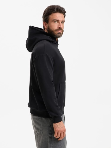 Худи унисекс оверсайз Daylero, черное фото 4