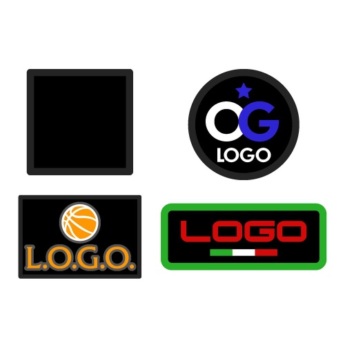 Шеврон из габардина Gabo S, черный Шеврон из габардина Gabo S, черный