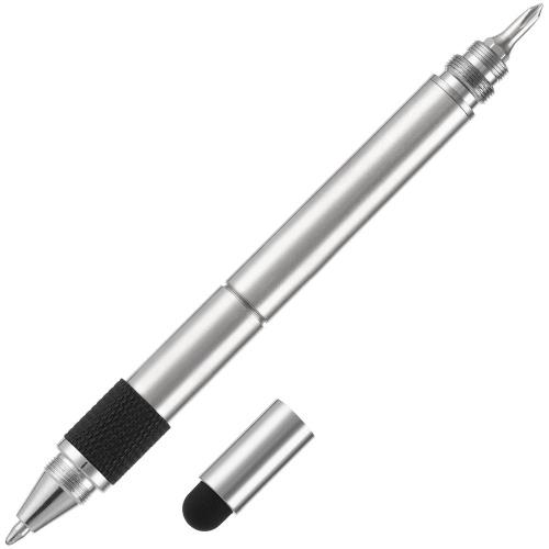 Ручка шариковая Numeric, мультиинструмент, черная фото 3 Ручка шариковая Numeric, мультиинструмент, черная фото 3