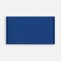 Лейбл из ПВХ Dzeta, M, синий