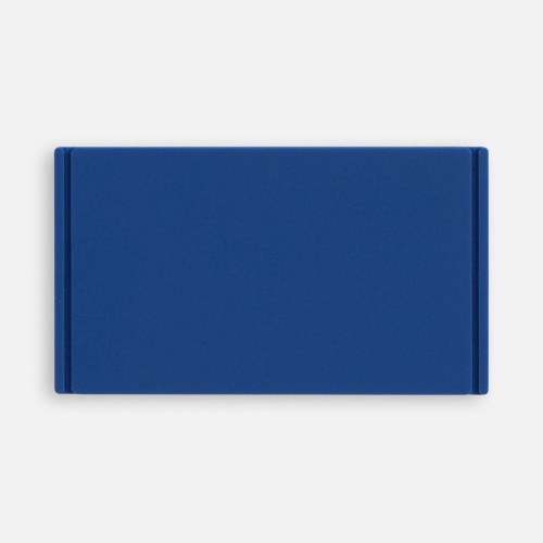 Лейбл из ПВХ Dzeta, M, синий