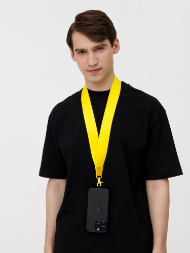 Ланьярд Band, желтый фото 3