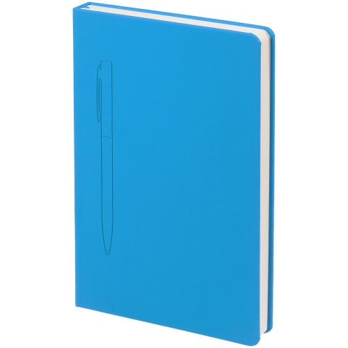 Ежедневник Magnet Shall, недатированный, голубой фото 2 Ежедневник Magnet Shall, недатированный, голубой фото 2