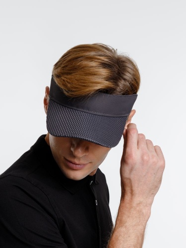 Козырек Grand Slam, темно-серый фото 3 Козырек Grand Slam, темно-серый фото 3