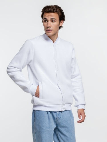 Бомбер Graduate, белый фото 12