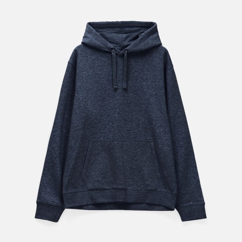 Толстовка унисекс Spencer, синий меланж фото 2