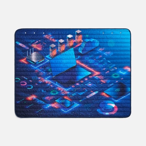 Плед-пончо Blanket Print на заказ фото 3