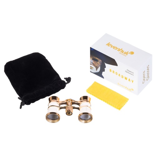 Театральный бинокль Broadway 325B, белый фото 3 Театральный бинокль Broadway 325B, белый фото 3