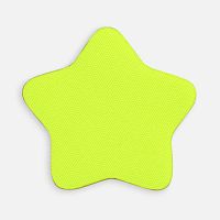 Наклейка тканевая Lunga Bial, M, желтый неон