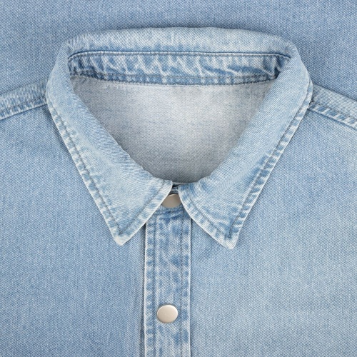 Куртка джинсовая O3, голубая фото 3