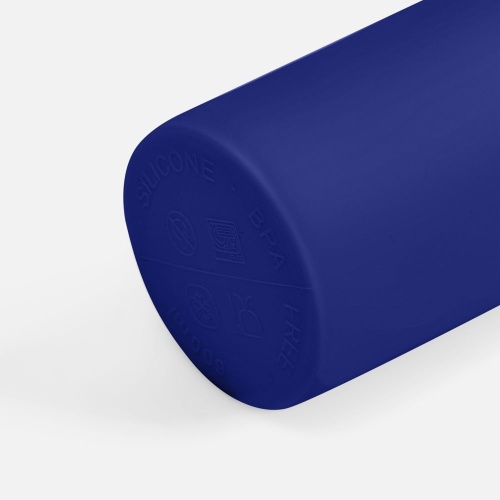 Складная бутылка для воды Langfossen, синяя фото 5 Складная бутылка для воды Langfossen, синяя фото 5