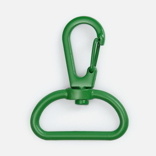 Застежка-карабин Snap Hook, L, зеленая фото 2