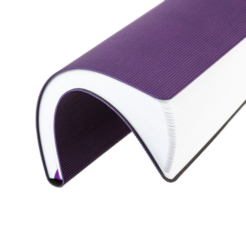 Ежедневник Knit, недатированный, фиолетовый фото 3