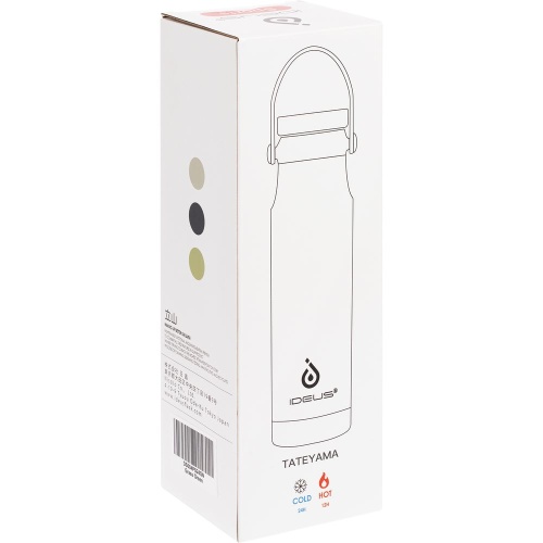 Термобутылка Tateyama, серо-бежевая фото 5 Термобутылка Tateyama, серо-бежевая фото 5