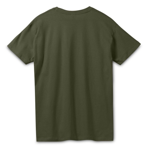 Футболка унисекс Regent 150, темный хаки фото 2