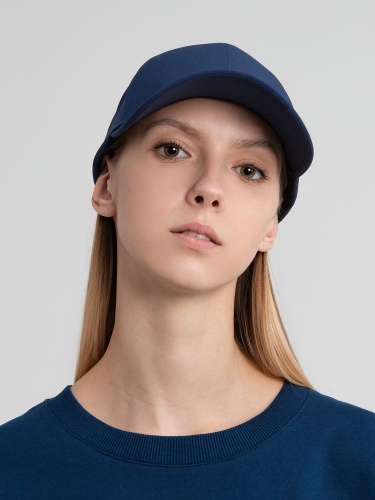 Бейсболка Kosmos, темно-синяя фото 3 Бейсболка Kosmos, темно-синяя фото 3