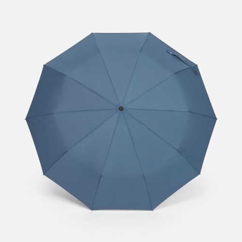 Зонт складной Regenfall, темно-синий фото 2