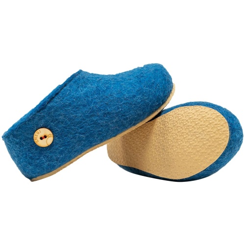 Домашние валенки Cant, синие (василек) фото 3 Домашние валенки Cant, синие (василек) фото 3