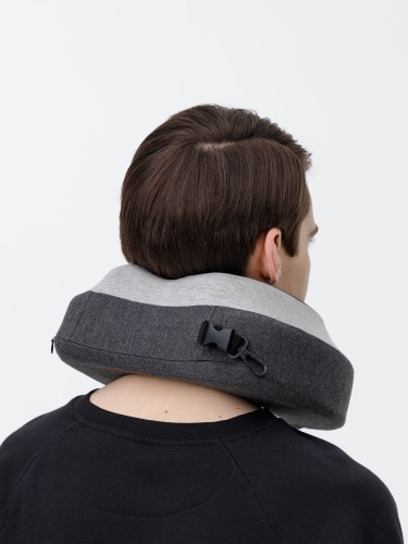 Дорожная подушка Piligrim, серая фото 6 Дорожная подушка Piligrim, серая фото 6