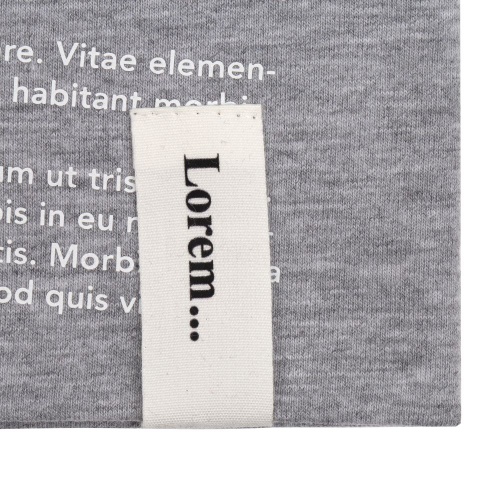 Лейбл хлопковый Doni, S, беленый фото 11 Лейбл хлопковый Doni, S, беленый фото 11