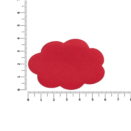 Наклейка тканевая Lunga Calum, L, красная фото 3 Наклейка тканевая Lunga Calum, L, красная фото 3