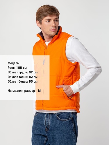 Жилет Warm оранжевый фото 7