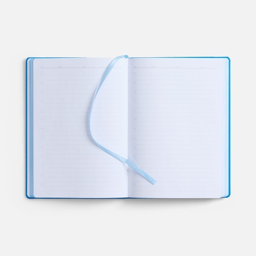 Ежедневник Peel, недатированный, голубой фото 4