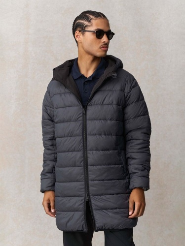 Куртка-парка унисекс Reverse, черная фото 6