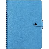 Ежедневник Strep Front на заказ, недатированный, голубой