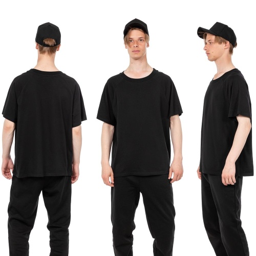 Бейсболка C1, черная фото 4 Бейсболка C1, черная фото 4