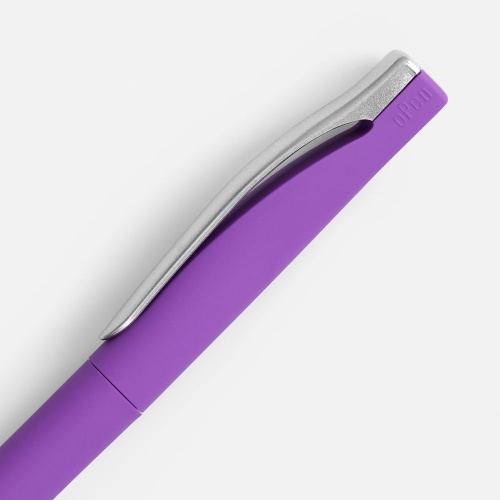 Ручка шариковая Pin Soft Touch, фиолетовая фото 4