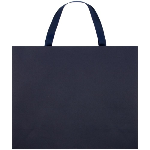 Пакет бумажный Manilla L, синий фото 2