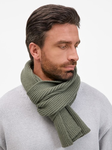 Шарф Catch Match, зеленый (полынь) фото 3