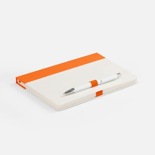 Блокнот MilkMake, оранжевый фото 2